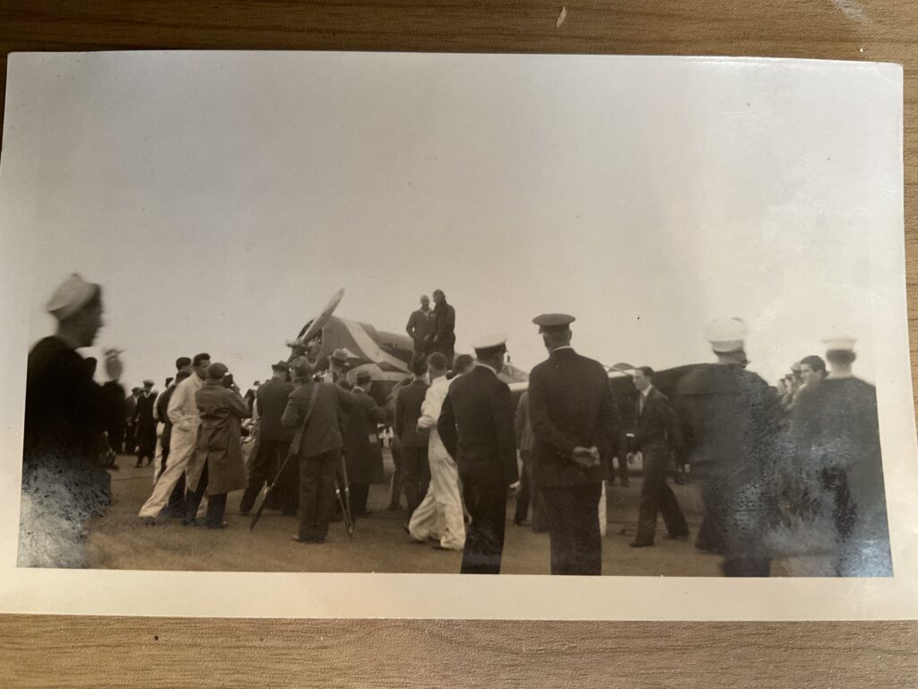 Lady Southern Cross Airplane Landing